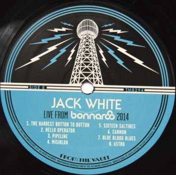 3LP/DVD/Dobozkészlet Jack White: Live From Bonnaroo 2014 CLR | LTD