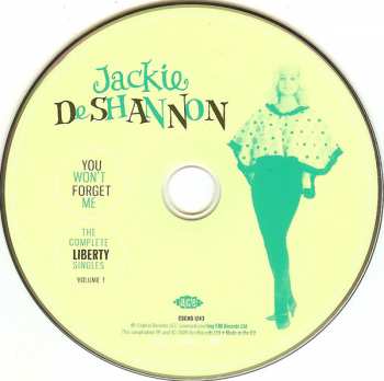 CD Jackie DeShannon: You Won't Forget Me: The Complete Liberty Singles Volume 1