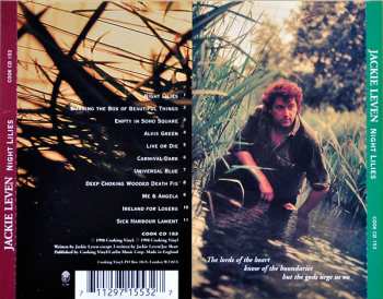 CD Jackie Leven: Night Lilies