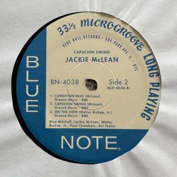 LP Jackie McLean: Capuchin Swing