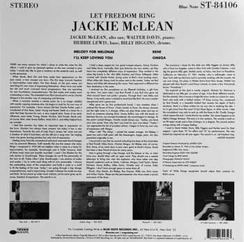 LP Jackie McLean: Let Freedom Ring