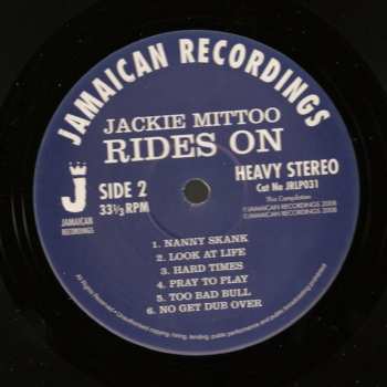 LP Jackie Mittoo: Rides On