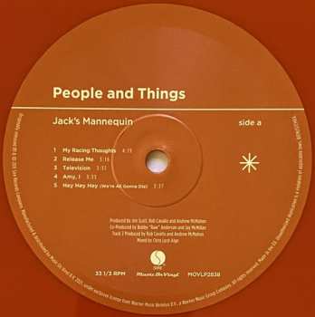LP Jack's Mannequin: People And Things LTD | NUM | CLR