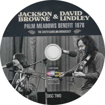 2CD David Lindley: Palm Meadows Benefit 1978