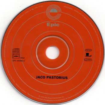 CD Jaco Pastorius: Jaco Pastorius