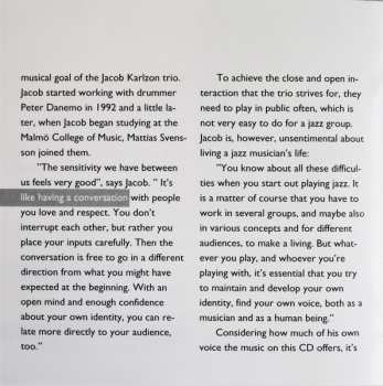CD Jacob Karlzon Trio: Take Your Time!