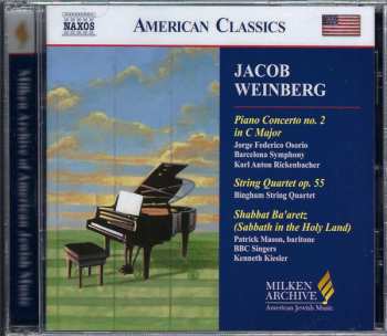 CD BBC Singers: Piano Concerto No. 2 In C Major, String Quartet Op. 55, Shabbat Ba'aretz (Sabbath In The Holy Land)