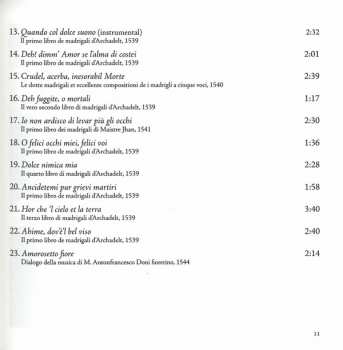 3CD/Dobozkészlet Cappella Mediterranea: Motetti - Madrigali - Chansons