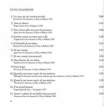 3CD/Dobozkészlet Cappella Mediterranea: Motetti - Madrigali - Chansons