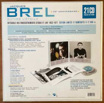 21CD/Dobozkészlet Jacques Brel: Suivre L'Étoile LTD | NUM