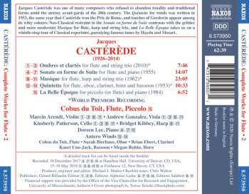 CD Jacques Casterède: Complete Works For Flute • 2