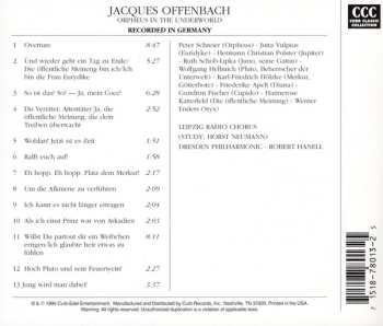 CD Jacques Offenbach: Orpheus In The Underworld = Orpheus In Der Unterwelt (Selections)