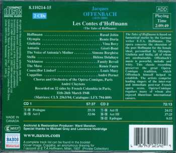 2CD André Cluytens: Les Contes D'Hoffmann