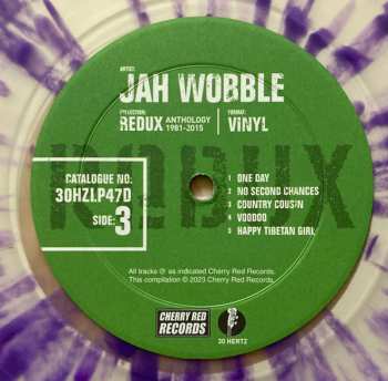 2LP Jah Wobble: Redux (Anthology | 1981 - 2015) LTD | CLR