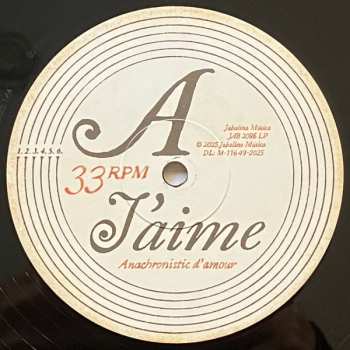 LP J'Aime Cristóbal: Anachronistic D'amour