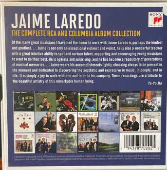 22CD/Dobozkészlet Jaime Laredo: The Complete RCA And Columbia Album Collection