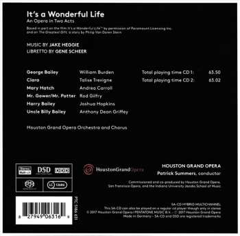 Dobozkészlet/2SACD Jake Heggie: It's A Wonderful Life