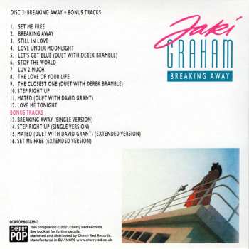4CD/Dobozkészlet Jaki Graham: 35th Anniversary Collection 