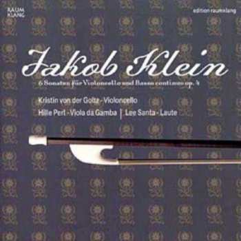 CD Kristin Von Der Goltz: 6 Sonaten Für Violoncello And Basso Continuo Op.4