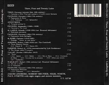 CD Nigel North: Three, Four & Twenty Lutes