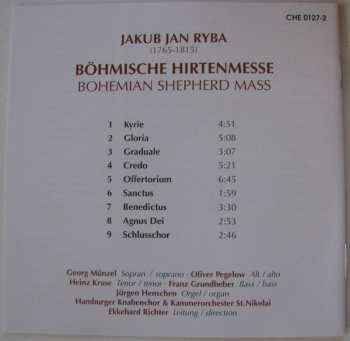 CD Jakub Jan Ryba: Böhmische Hirtenmesse