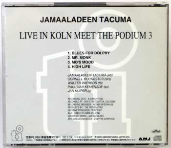 CD Jamaaladeen Tacuma: Live In Koln LTD
