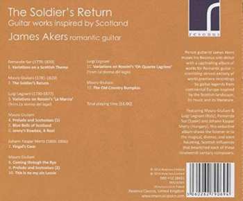 CD James Akers: The Soldier's Return (Guitar Works Inspired By Scotland)