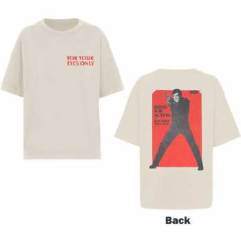 Merch James Bond 007: Póló For Your Eyes Only Bond For Action 