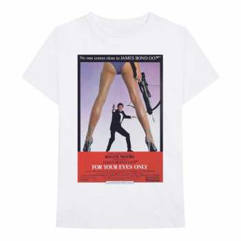 Merch James Bond 007: Póló For Your Eyes Poszter 