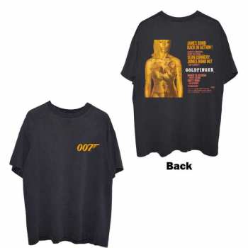Merch James Bond 007: Póló Goldfinger Movie Poszter 