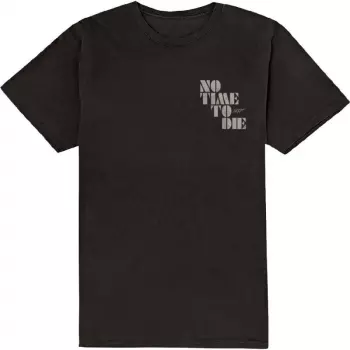 Tričko No Time To Die & Logo James Bond 007 