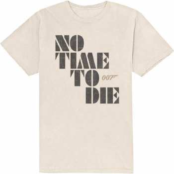 Merch James Bond 007: Póló No Time To Die 