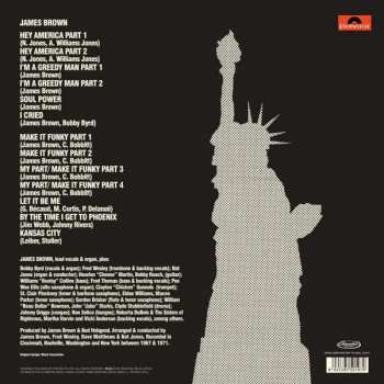 LP James Brown: Hey America LTD