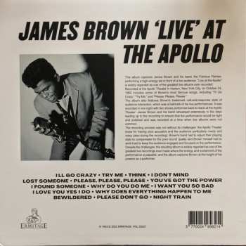 LP James Brown: James Brown ‘Live’ At The Apollo  CLR