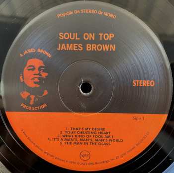 LP James Brown: Soul On Top