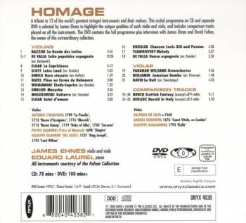 CD/DVD James Ehnes: Homage