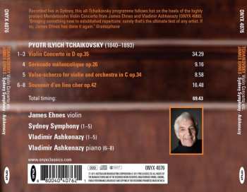 CD James Ehnes: Tchaikovsky: Violin Concerto, Valse-Scherzo, Serenade Melancolique