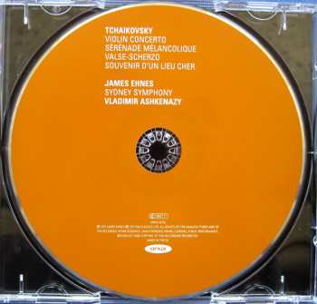 CD James Ehnes: Tchaikovsky: Violin Concerto, Valse-Scherzo, Serenade Melancolique