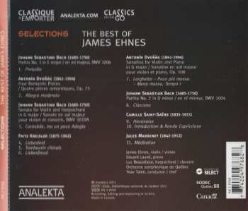 CD James Ehnes: The Best Of 