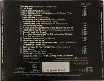 CD James Galway: Beauty And The Beast - Galway At The Movies