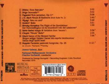 CD James Galway: Man With The Golden Flute
