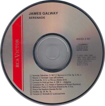CD James Galway: Serenade