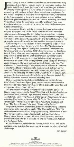 CD James Galway: The Wind Beneath My Wings