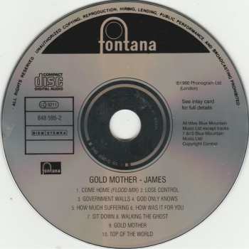 CD James: Gold Mother