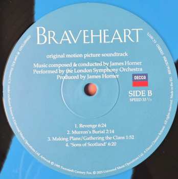 2LP The London Symphony Orchestra: Braveheart (Original Motion Picture Soundtrack) CLR | LTD