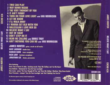 CD James Hunter: ...Believe What I Say