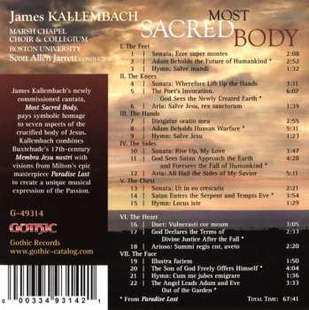 CD James Kallembach: Most Sacred Body