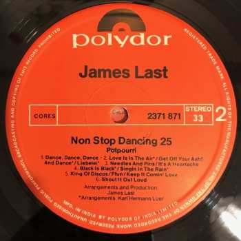 LP James Last: Non Stop Dancing 78