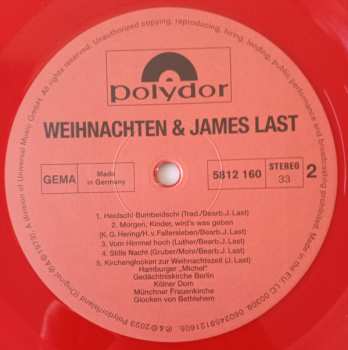 LP James Last: Weihnachten & James Last LTD | CLR