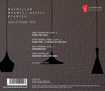 CD Gould Piano Trio: Macmillan; Maxwell Davies; Beamish